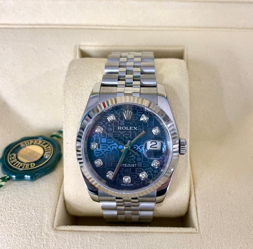 Rolex datejust 36 diamanti sale